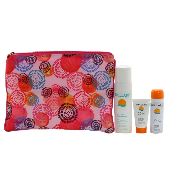 Sun 3 Pc Set Anti-Wrinkle Sun Spray / Cream / After Sun Shower Foam