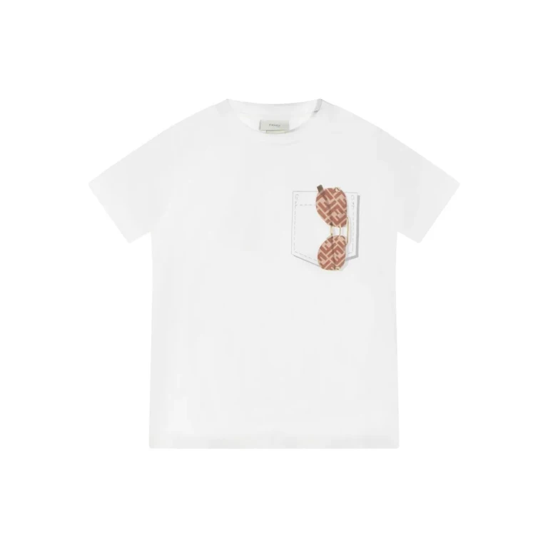 FENDI KIDS Tinto Jersey T-Shirt