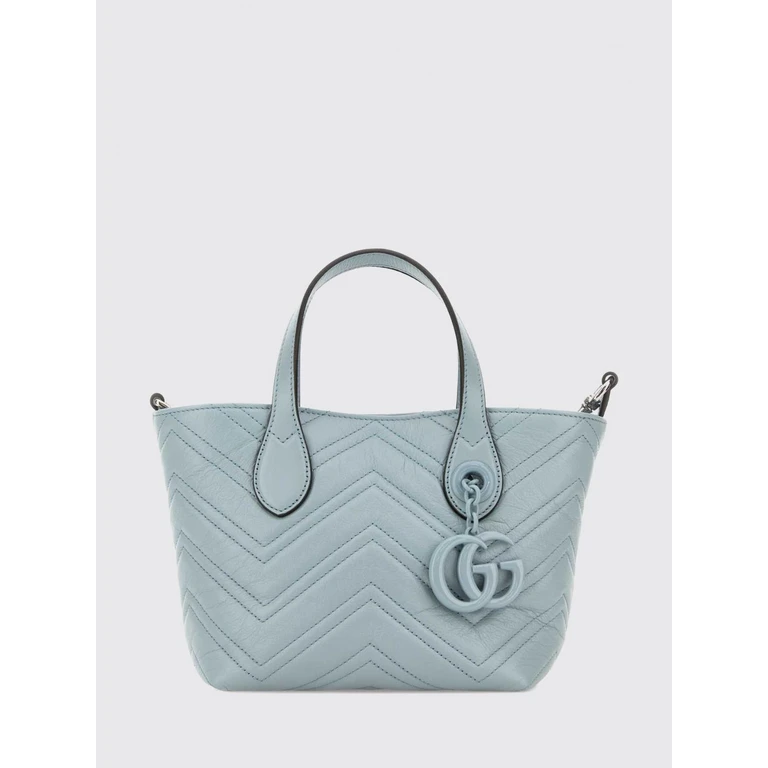 GUCCI Mini Bag Woman color Gnawed Blue (855391AAFS14949)