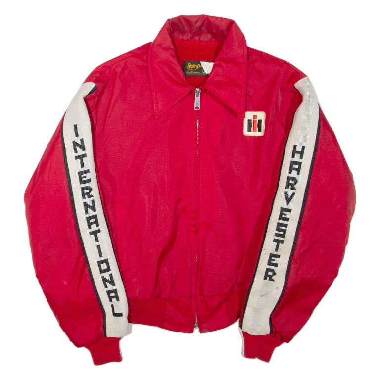 SWINGSTER Mens Jacket Red Nylon L