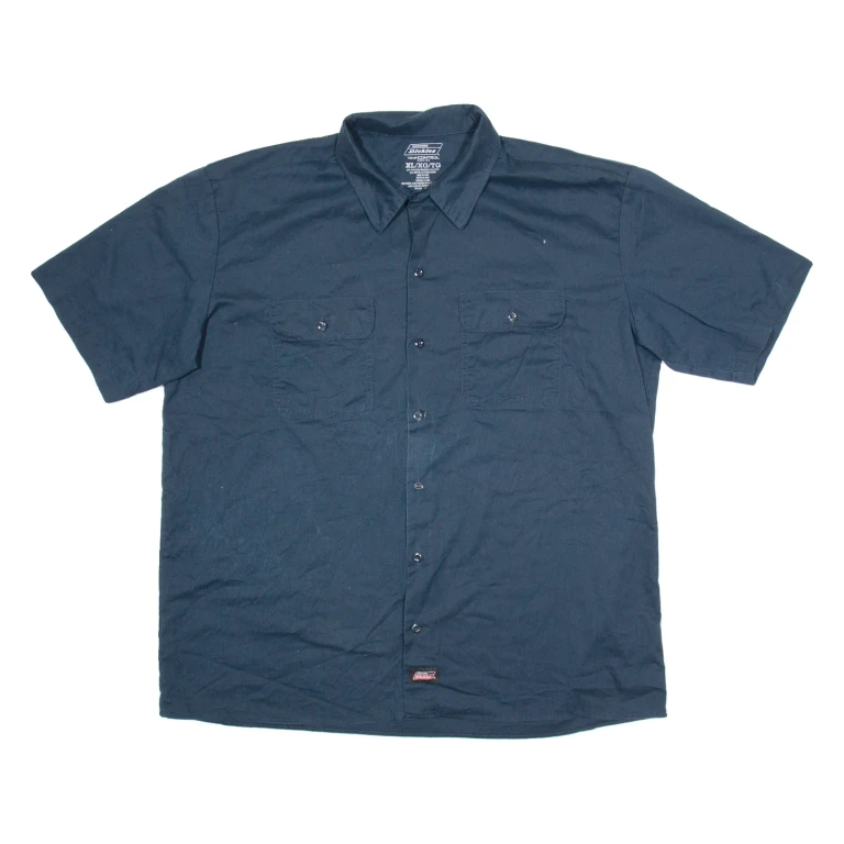 DICKIES Mens Worker Shirt Black XL