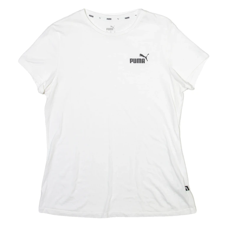 PUMA Womens T-Shirt White M
