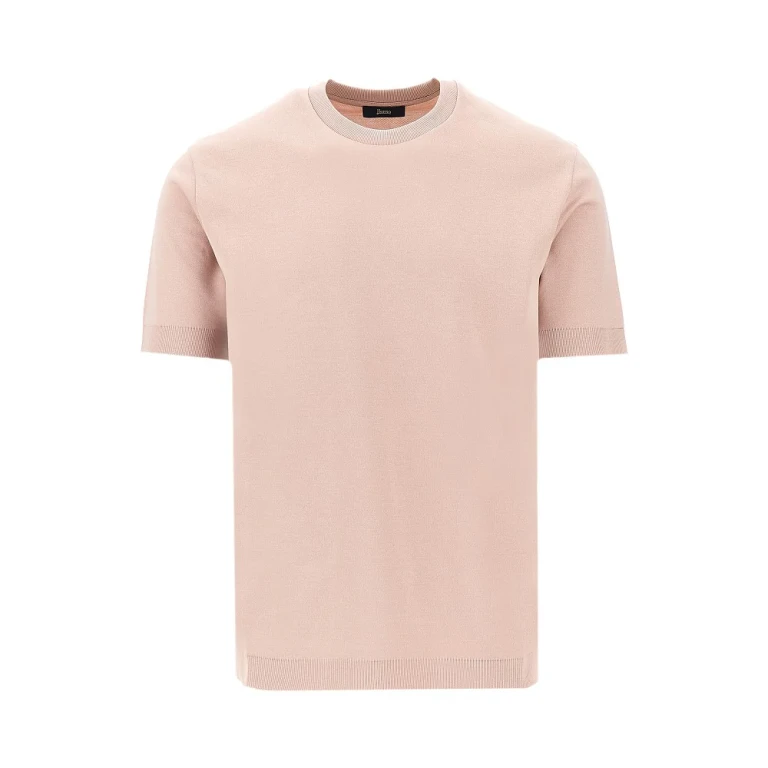 Knit effect jersey T-shirt Man 48