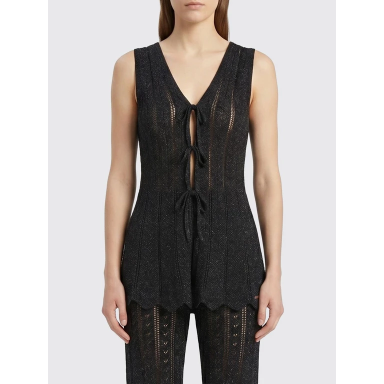 Waistcoat Woman color Black (261TT332111646)