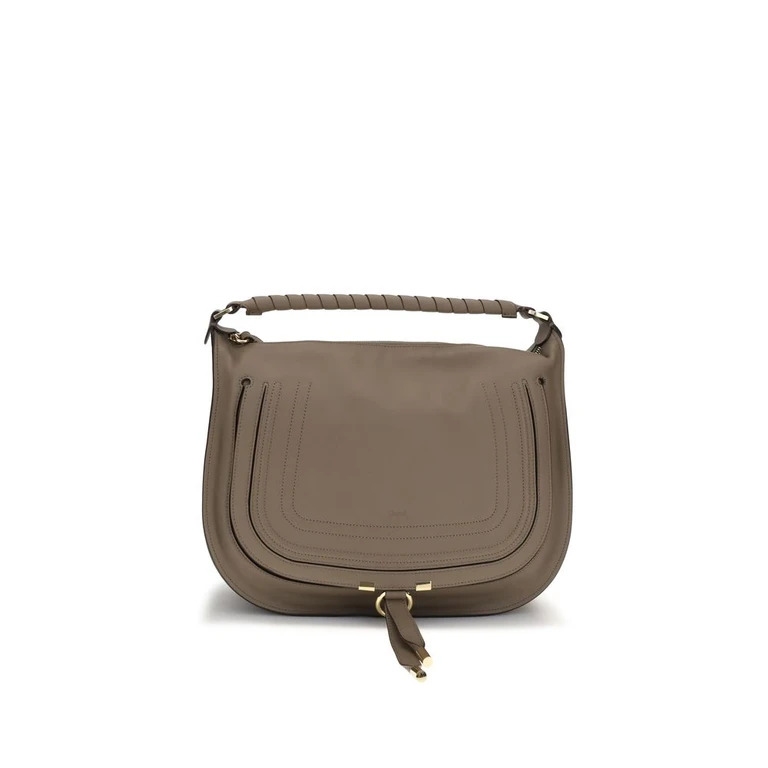Chloé Beige Calf Leather Bos Taurus Shoulder Bag - Women (CHCH26SS881R3528HBB)