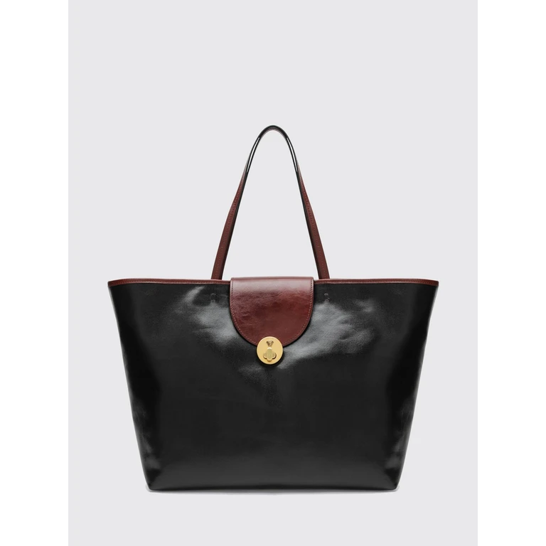 Medusa Logo Waxed Cotton Tote Bag with Turn-Lock Closure (10241041A178632B0AJ)