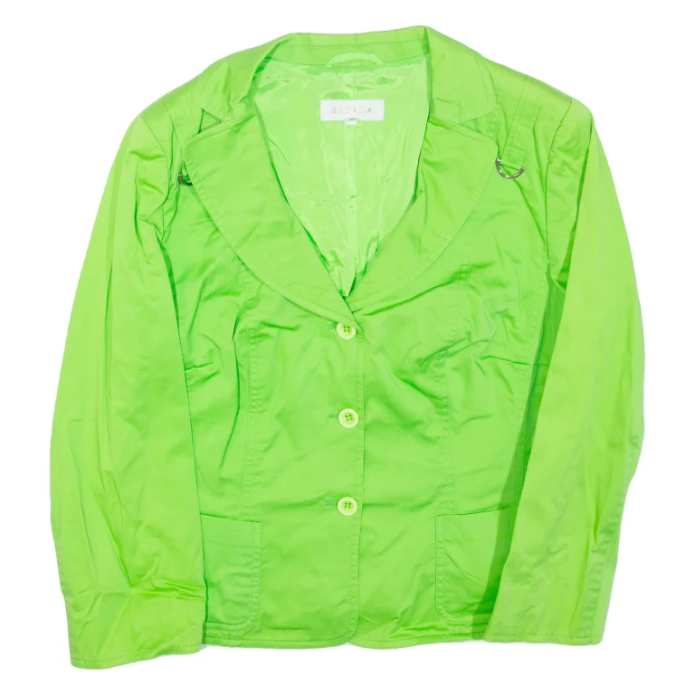 ESCADA Womens Blazer Jacket Green L