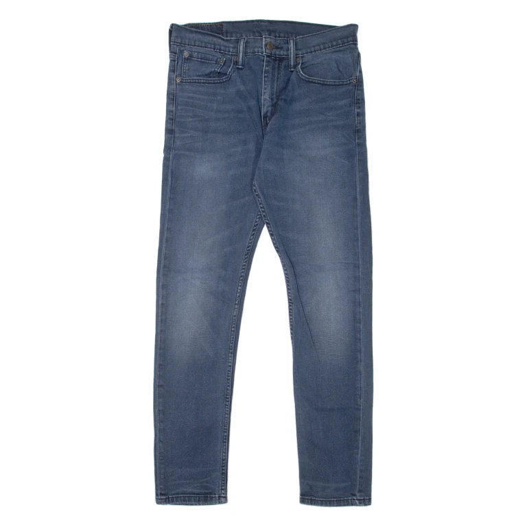 LEVI'S 512 Jeans Mens Blue Slim Tapered Stone Wash W31 L32