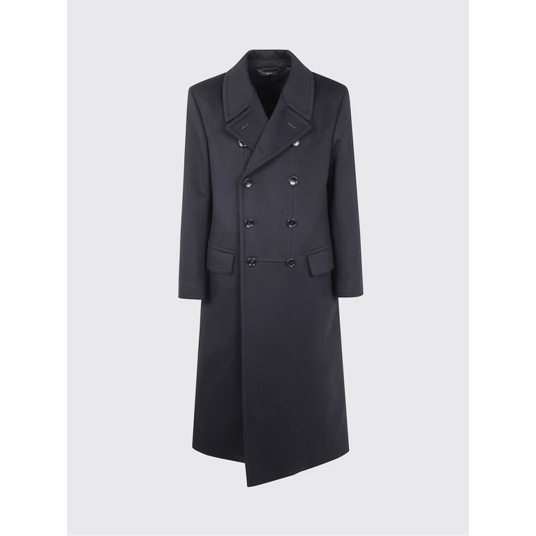 Coat Men color Black (OCL022FMW076LB999)