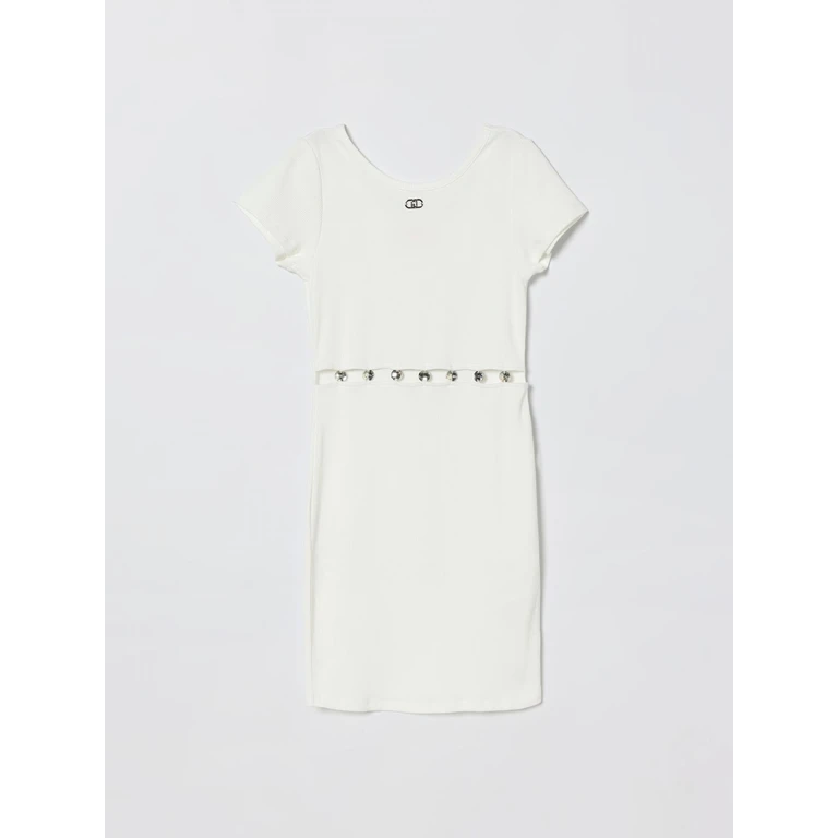 LIU JO Dress Kids color White (GA6144J482210601)