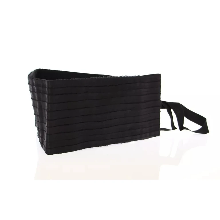 Dolce & Gabbana Black Silk Womens Waist Cummerbund Accessory - Women