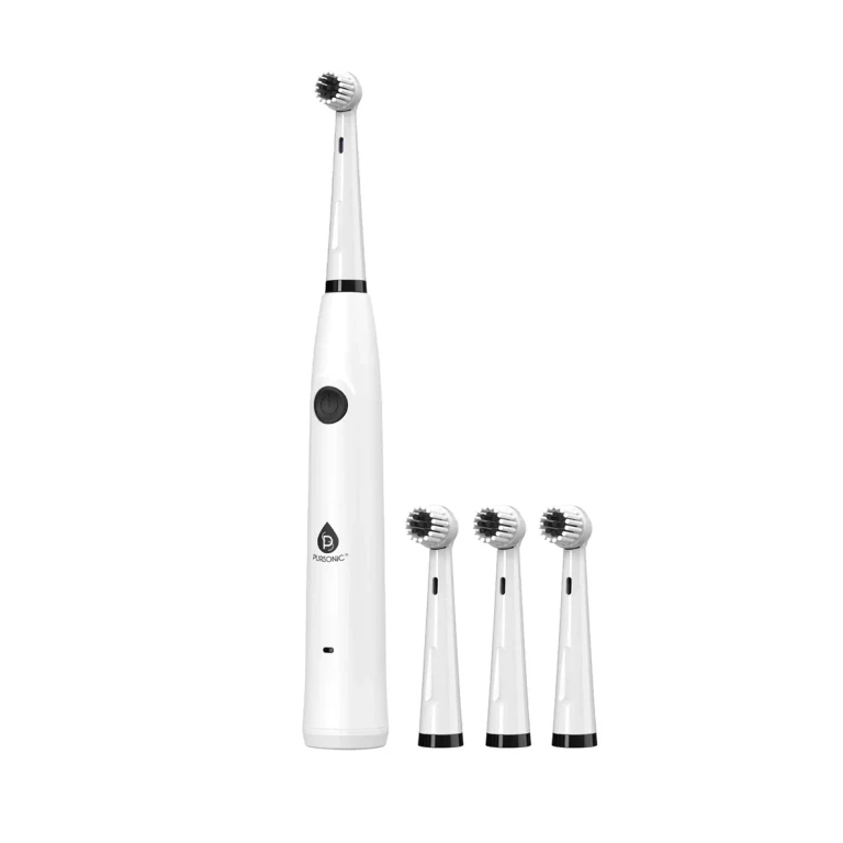 Mario Lopez USB Rechargeable Electric Toothbrush With 3 Brush Heads