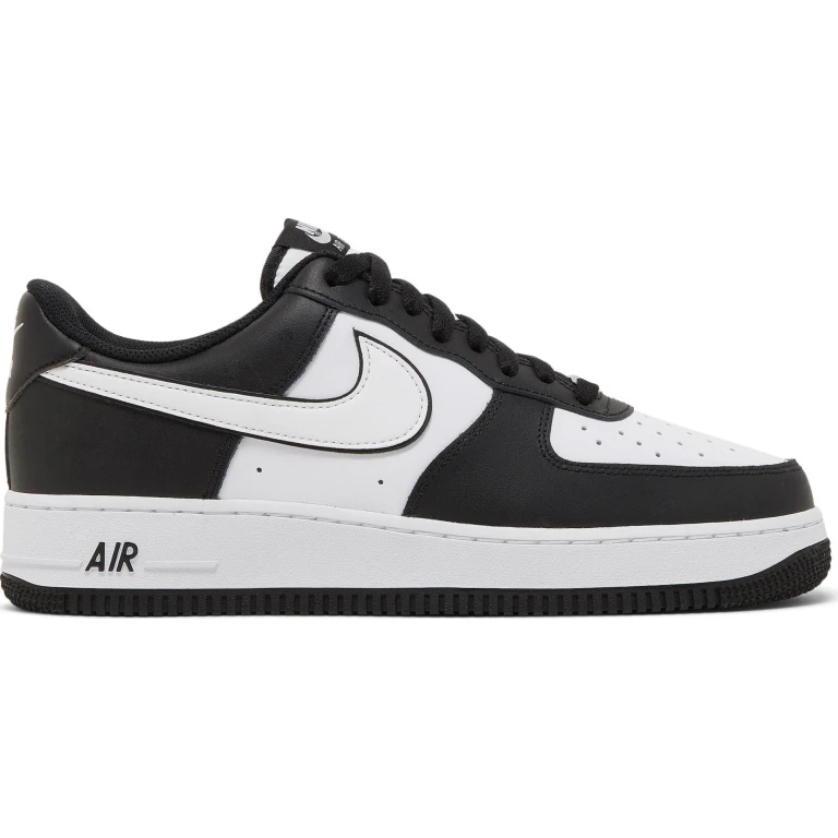 Men's Air Force 1 Low '07 'White Swoosh Panda' Sneakers