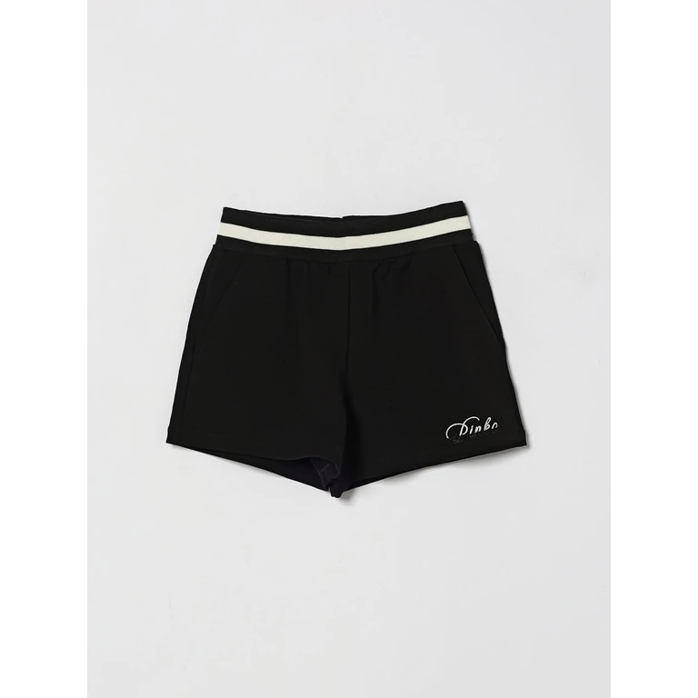 Girl's Jersey Shorts with Elasticated Waistband and Logo (KFBE011CFEO15D852)