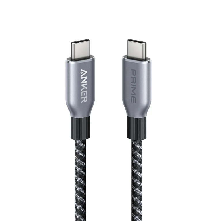 Prime USB-C to USB-C Cable (240W, Upcycled-Braided)