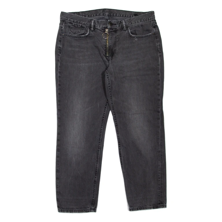 ALL SAINTS Womens Jeans Grey Regular Boyfriend Stone Wash W30 L25