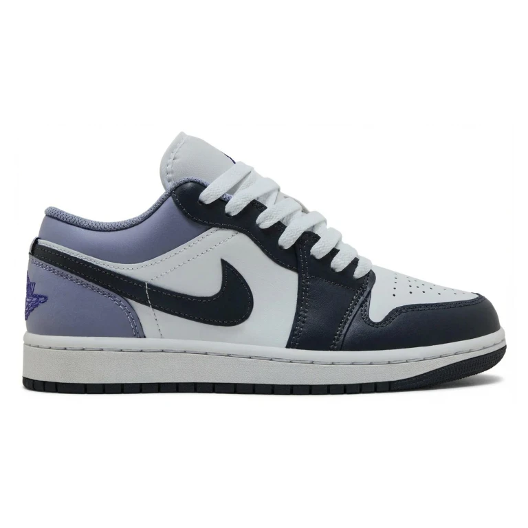 Men's Retro 1 Low 'White Indigo Haze'