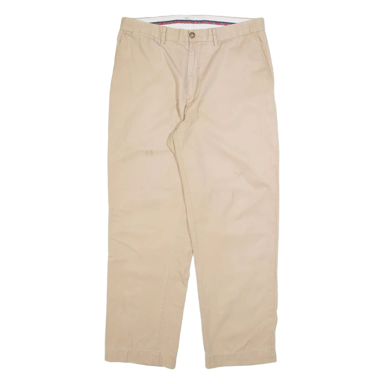 RALPH LAUREN POLO GOLF Mens Trousers Beige Relaxed Straight W34 L30