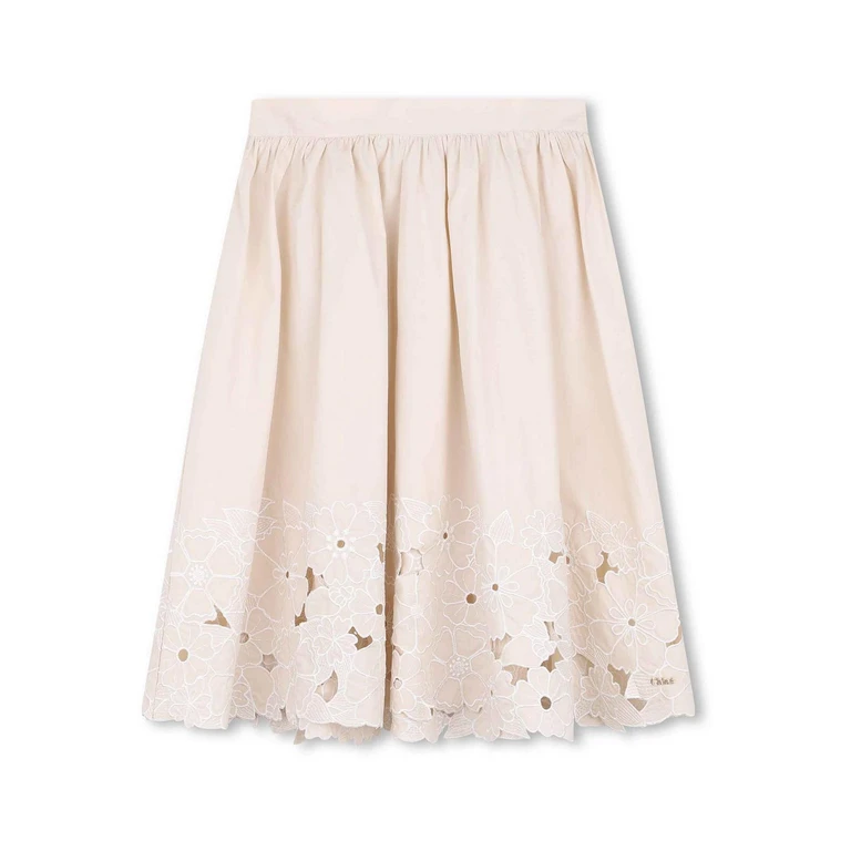 Chloe' Jupe Midi - Rose (C2082323H)