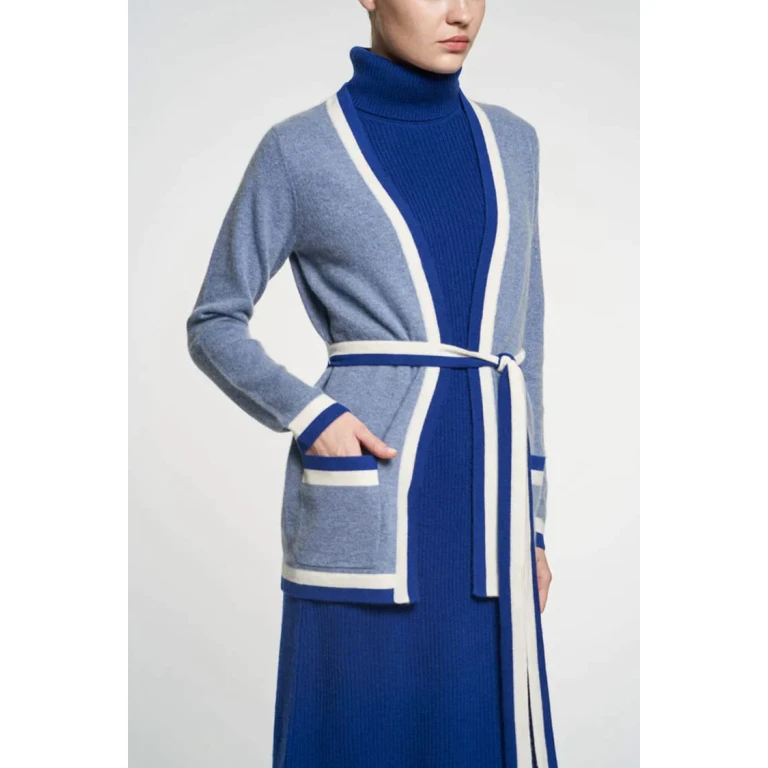 Cardigan C03 Rowen Jean-Blue