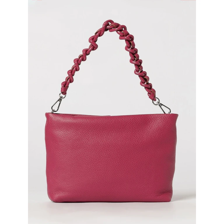 Brenda Grained Leather Shoulder Bag with Removable Strap (BS8265COMMGEM)