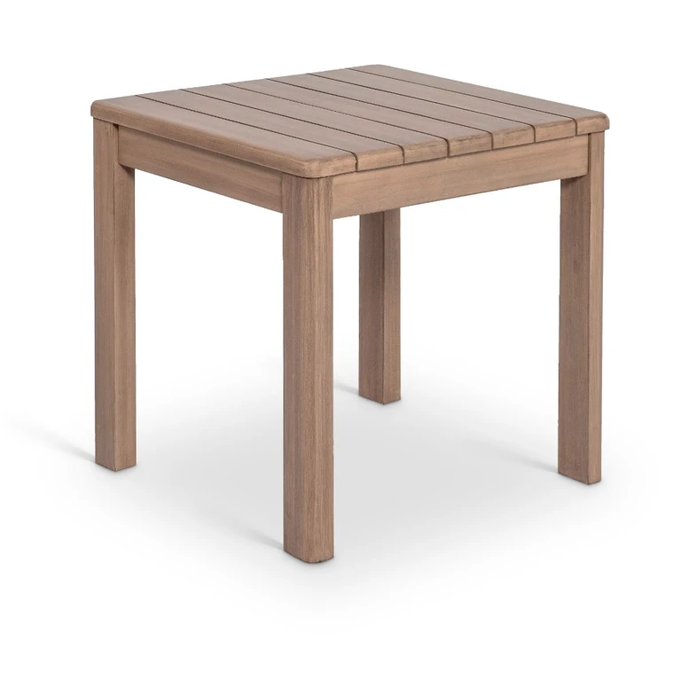Newport Natural Acacia Wood Patio End Table