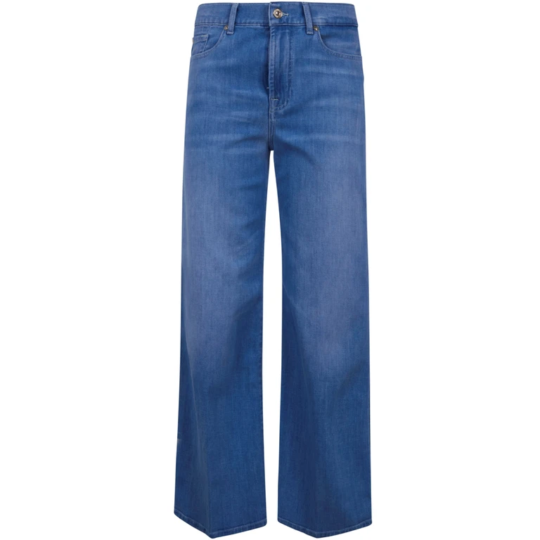 SEVEN FOR ALL MANKIND "Lotta Uncle" Cropped Jeans