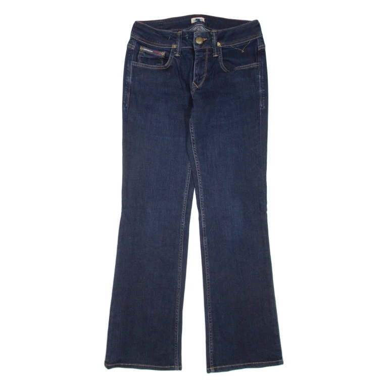HILFIGER DENIM Womens Jeans Blue Regular Bootcut W29 L30