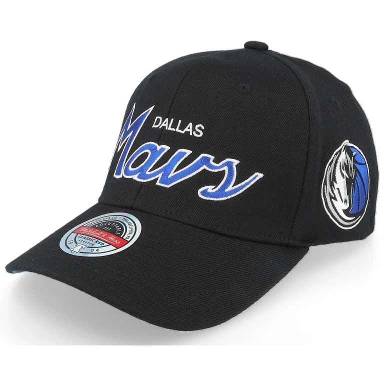 Men's NBA Team Script 2.0 Stretch Snapback Mavericks Snapback Caps