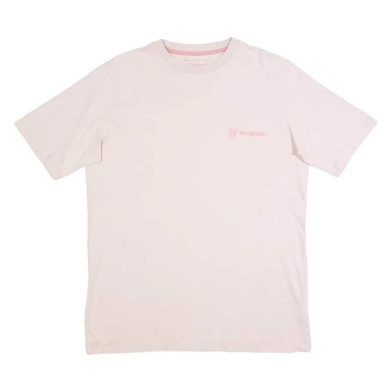 BERGHAUS Womens T-Shirt Pink L