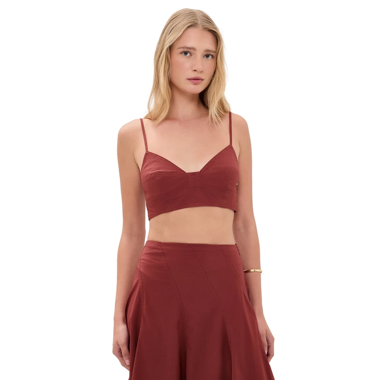 A. L.C. Joan Bra Top Apple Butter 10