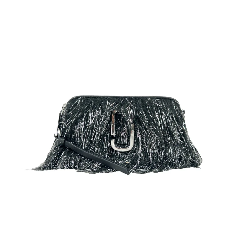 Marc Jacobs The Snapshot Creature Crossbody Bag Silver Leather - Women