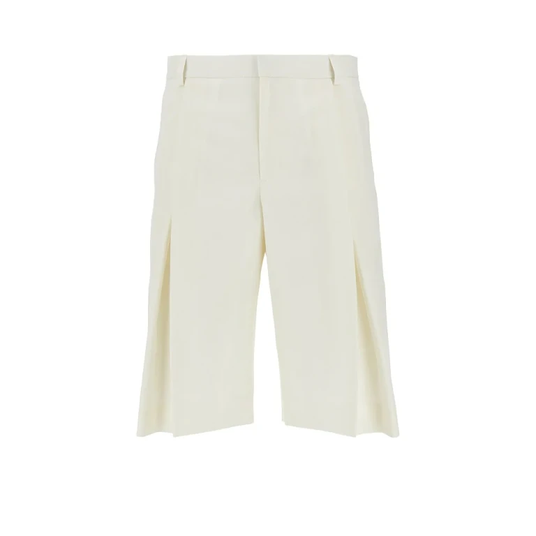 CASABLANCA Pleated wool shorts Man 48