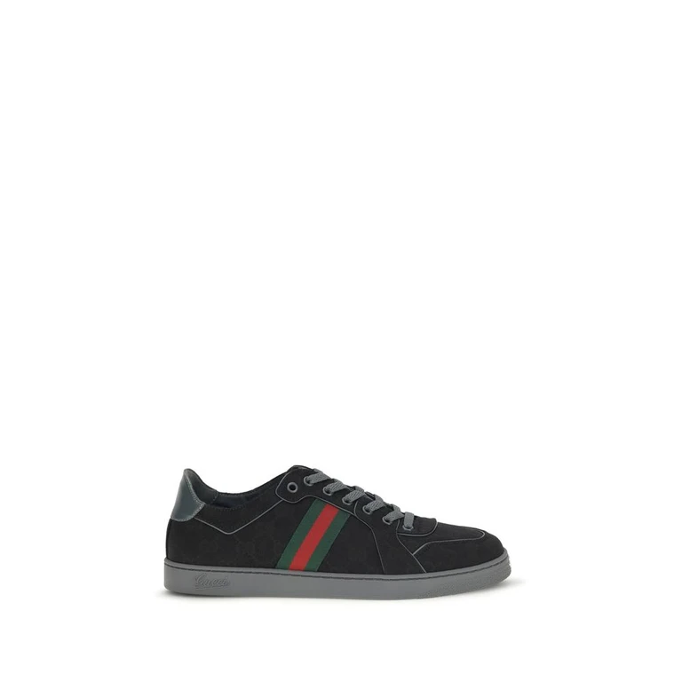 Gucci Black Fabric Athletic Sneakers - Men