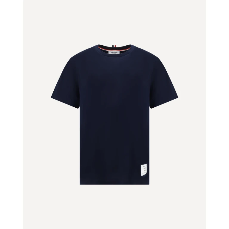 T-shirt Thom Browne à manches courtes et col rond