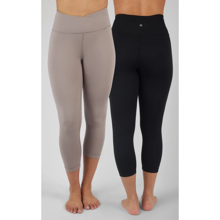 2 PK Interlock Crossover & Everyday Capris