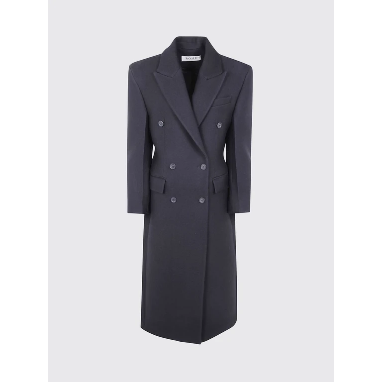 ROHE Coat Woman color Black (41710077001)