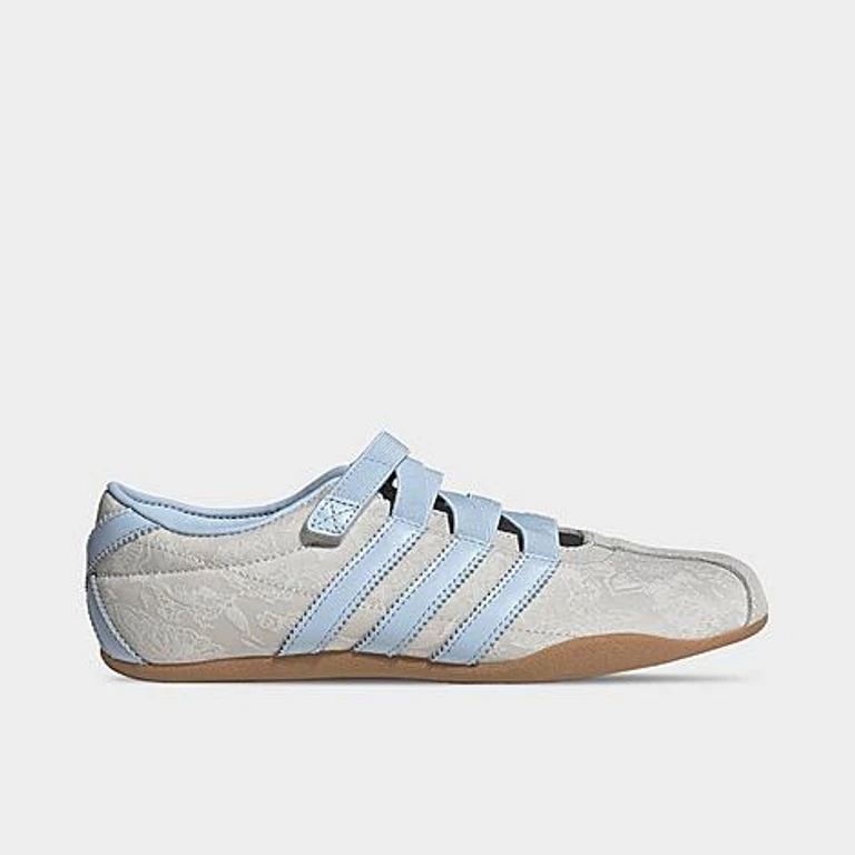 adidas Women's Originals Tokyo MJ x Liberty London Casual Shoes in Chalk Pearl/Crystal Sky/Chalk White Size: 5.0