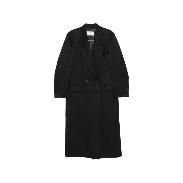 Rohe Double-breasted Peaked-lapel Coat