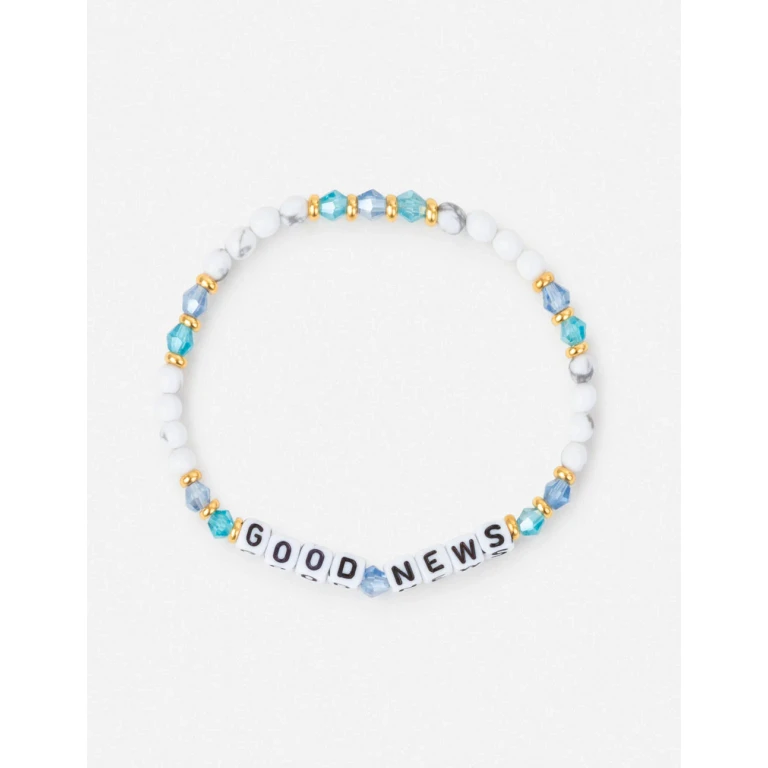 Good News Letter Bracelet