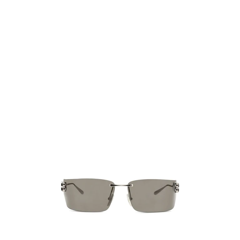 Balenciaga Silver Metal Sunglasses - Women