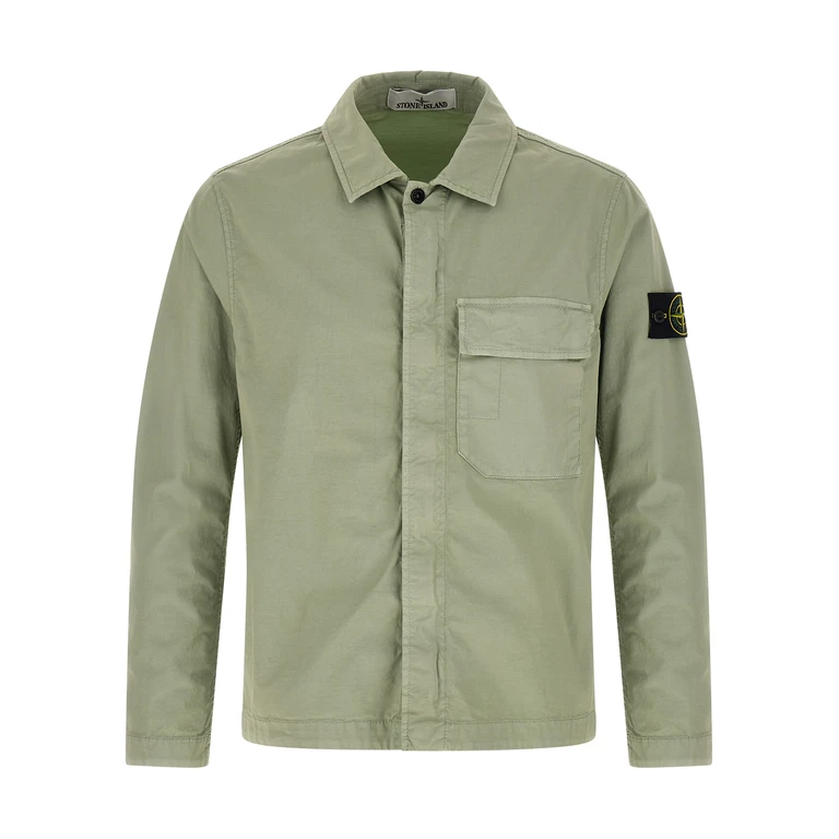 Stone Island Bicolor Cotton Blouse - Men