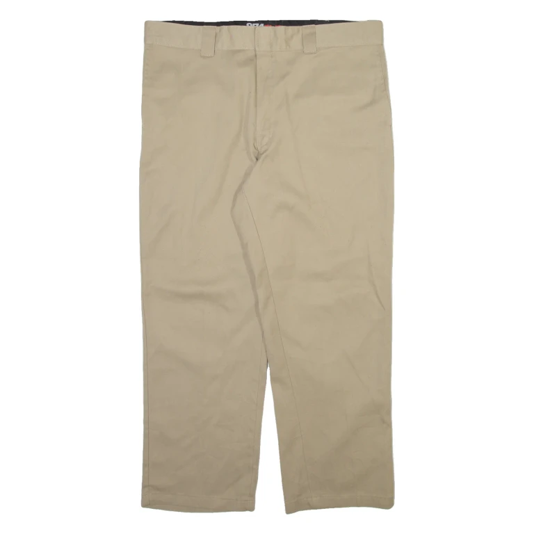 DICKIES 874 Workwear Mens Trousers Beige Regular Straight W40 L30