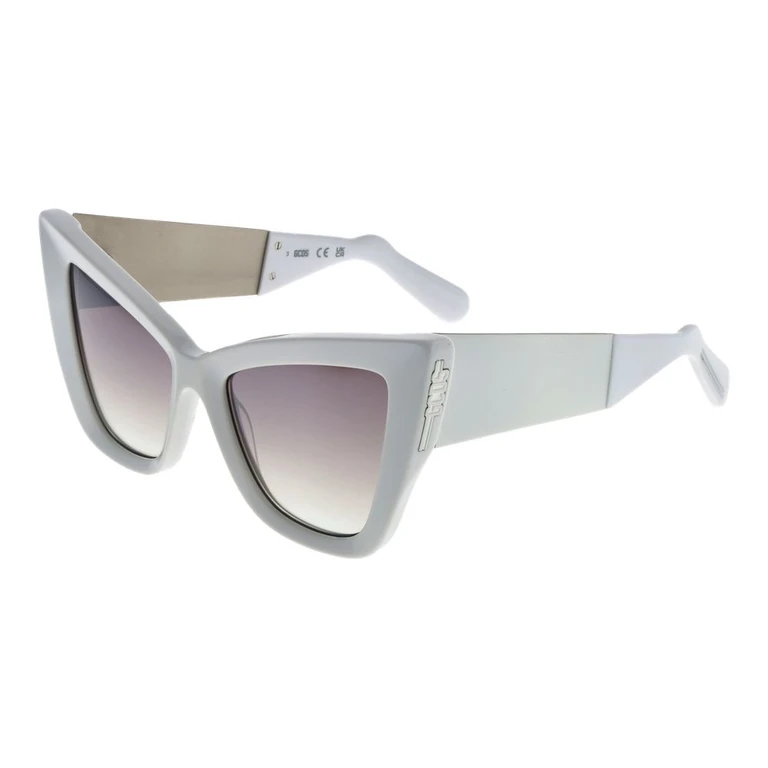 White Acetate Sunglasses - Women
