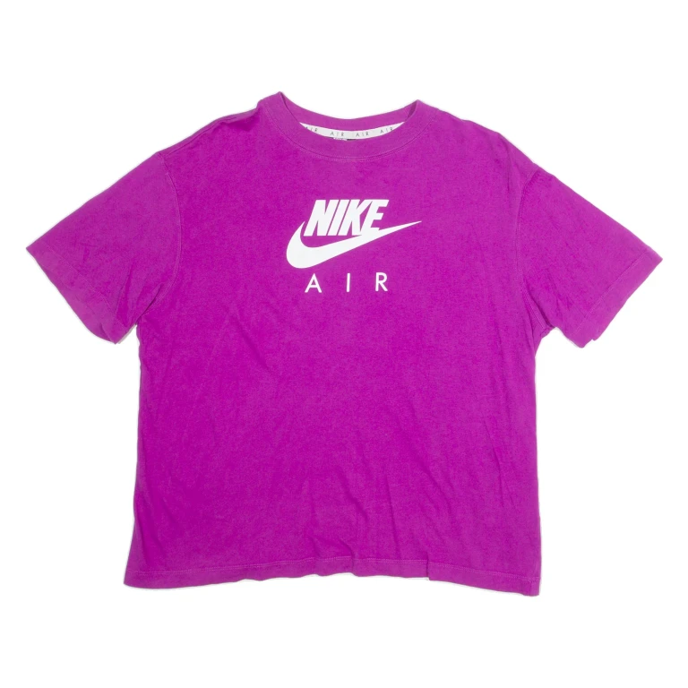 NIKE Mens T-Shirt Purple S