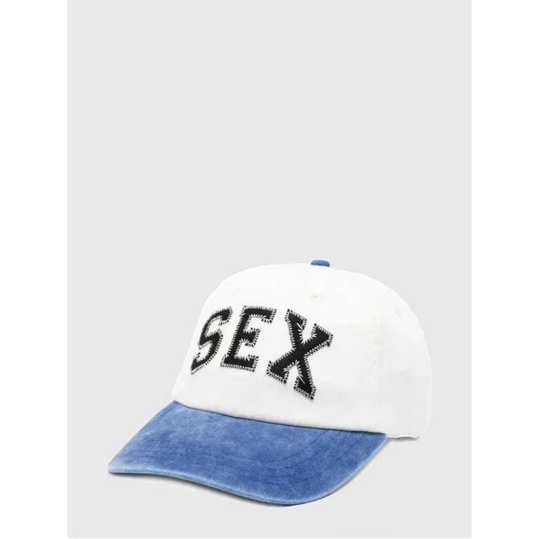 Hat Men color White (CAP0101OFFWHITEBLUE)
