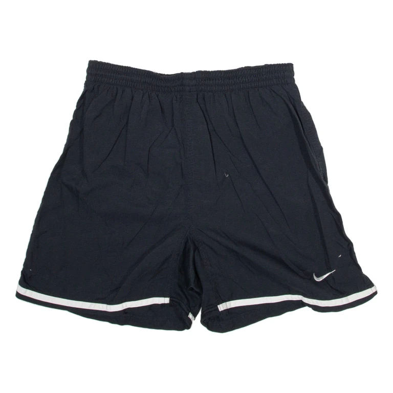 NIKE Mens Sports Shorts Black L W28