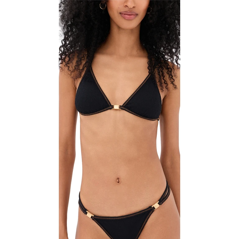 Mia Tri Top Black M