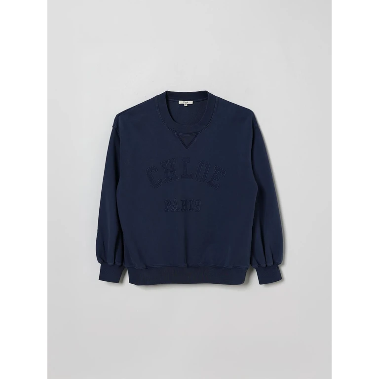 CHLOÉ Sweater Kids color Blue (C2084380S)
