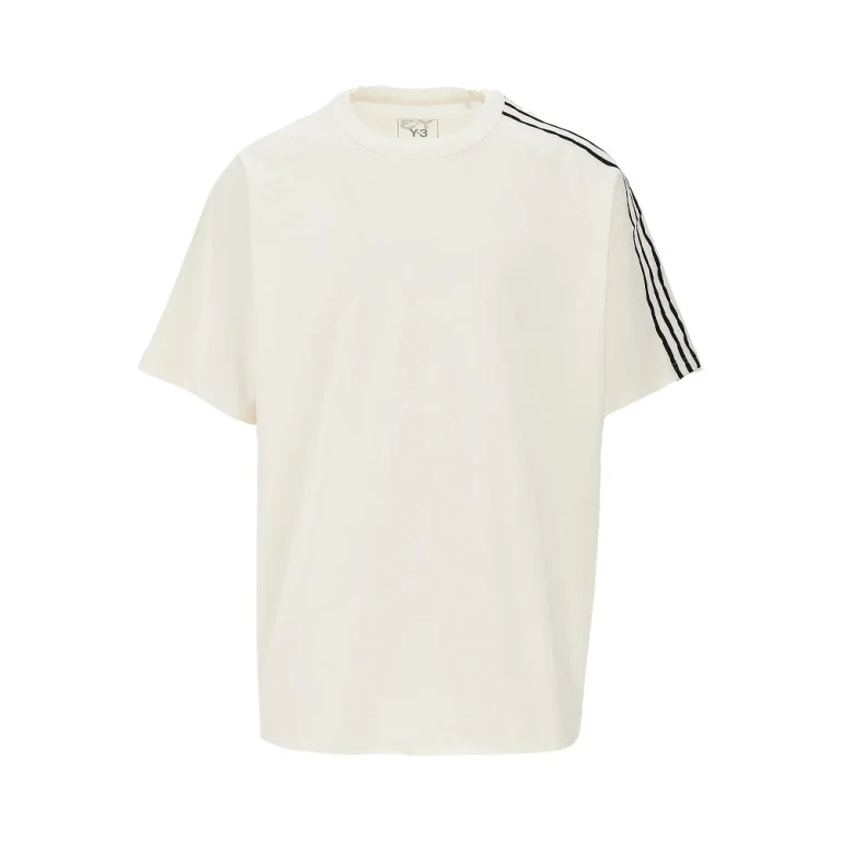 Y3 Raw-cut 3 Stripes T-shirt Man S